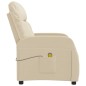 Massagesessel Creme Stoff Massagesessel Creme Stoff