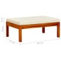 vidaXL Gartenhocker 2 Stk. Massivholz Akazie vidaXL Gartenhocker 2 Stk. Massivholz Akazie