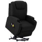 vidaXL Massagesessel mit Aufstehhilfe Schwarz Kunstleder vidaXL Massagesessel mit Aufstehhilfe Schwarz Kunstleder