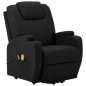 vidaXL Massagesessel mit Aufstehhilfe Schwarz Kunstleder vidaXL Massagesessel mit Aufstehhilfe Schwarz Kunstleder