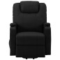 vidaXL Massagesessel mit Aufstehhilfe Schwarz Kunstleder vidaXL Massagesessel mit Aufstehhilfe Schwarz Kunstleder