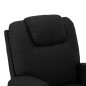 vidaXL Massagesessel mit Aufstehhilfe Schwarz Kunstleder vidaXL Massagesessel mit Aufstehhilfe Schwarz Kunstleder