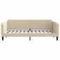 vidaXL Tagesbett mit Matratze Creme 80x200 cm Stoff vidaXL Tagesbett mit Matratze Creme 80x200 cm Stoff