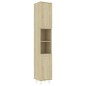 vidaXL 4-tlg. Badmöbel-Set Sonoma-Eiche Holzwerkstoff vidaXL 4-tlg. Badmöbel-Set Sonoma-Eiche Holzwerkstoff
