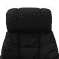 Massagesessel Verstellbar Schwarz Kunstleder und Bugholz Massagesessel Verstellbar Schwarz Kunstleder und Bugholz