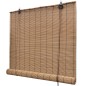 vidaXL Bambusrollos 2 Stk. 150x220 cm Braun vidaXL Bambusrollos 2 Stk. 150x220 cm Braun