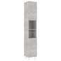 vidaXL 3-tlg. Badmöbel-Set Betongrau Holzwerkstoff vidaXL 3-tlg. Badmöbel-Set Betongrau Holzwerkstoff