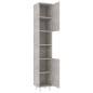 vidaXL 3-tlg. Badmöbel-Set Betongrau Holzwerkstoff vidaXL 3-tlg. Badmöbel-Set Betongrau Holzwerkstoff
