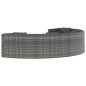 vidaXL 6-tlg. Garten-Lounge-Set mit Auflagen Poly Rattan Grau vidaXL 6-tlg. Garten-Lounge-Set mit Auflagen Poly Rattan Grau