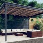 vidaXL 11-tlg. Garten-Lounge-Set mit Kissen Poly Rattan Braun vidaXL 11-tlg. Garten-Lounge-Set mit Kissen Poly Rattan Braun