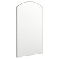 vidaXL Spiegel mit LED-Leuchten 90x45 cm Glas Bogenförmig vidaXL Spiegel mit LED-Leuchten 90x45 cm Glas Bogenförmig