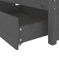 vidaXL Bett mit Schubladen Grau 150x200 cm vidaXL Bett mit Schubladen Grau 150x200 cm