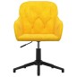 vidaXL Esszimmerstühle 2 Stk. Drehbar Gelb Samt vidaXL Esszimmerstühle 2 Stk. Drehbar Gelb Samt