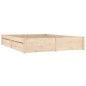 vidaXL Bett mit Schubladen 150x200 cm vidaXL Bett mit Schubladen 150x200 cm