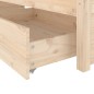 vidaXL Bett mit Schubladen 150x200 cm vidaXL Bett mit Schubladen 150x200 cm