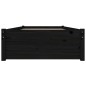 vidaXL Bett mit Schubladen Schwarz 90x200 cm vidaXL Bett mit Schubladen Schwarz 90x200 cm