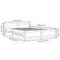 vidaXL Bett mit Schubladen Schwarz 120x200 cm vidaXL Bett mit Schubladen Schwarz 120x200 cm