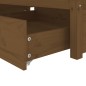 vidaXL Bett mit Schubladen Honigbraun 90x200 cm vidaXL Bett mit Schubladen Honigbraun 90x200 cm