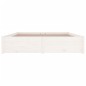 vidaXL Bett mit Schubladen Weiß 135x190 cm vidaXL Bett mit Schubladen Weiß 135x190 cm