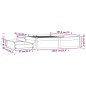 vidaXL Bett mit Schubladen Weiß 135x190 cm vidaXL Bett mit Schubladen Weiß 135x190 cm