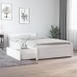 vidaXL Bett mit Schubladen Weiß 90x190 cm vidaXL Bett mit Schubladen Weiß 90x190 cm