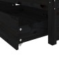 vidaXL Bett mit Schubladen Schwarz 120x190 cm vidaXL Bett mit Schubladen Schwarz 120x190 cm