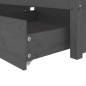 vidaXL Bett mit Schubladen Grau 90x200 cm vidaXL Bett mit Schubladen Grau 90x200 cm