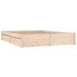 vidaXL Bett mit Schubladen 135x190 cm vidaXL Bett mit Schubladen 135x190 cm