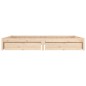 vidaXL Bett mit Schubladen 135x190 cm vidaXL Bett mit Schubladen 135x190 cm
