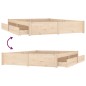 vidaXL Bett mit Schubladen 135x190 cm vidaXL Bett mit Schubladen 135x190 cm