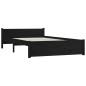 vidaXL Bett mit Schubladen Schwarz 160x200 cm vidaXL Bett mit Schubladen Schwarz 160x200 cm