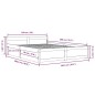 vidaXL Bett mit Schubladen Schwarz 160x200 cm vidaXL Bett mit Schubladen Schwarz 160x200 cm