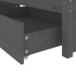 vidaXL Bett mit Schubladen Grau 120x200 cm vidaXL Bett mit Schubladen Grau 120x200 cm