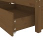 vidaXL Bett mit Schubladen Honigbraun 120x200 cm vidaXL Bett mit Schubladen Honigbraun 120x200 cm