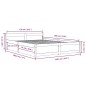 vidaXL Bett mit Schubladen Honigbraun 135x190 cm vidaXL Bett mit Schubladen Honigbraun 135x190 cm