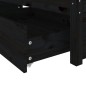vidaXL Bett mit Schubladen Schwarz 150x200 cm vidaXL Bett mit Schubladen Schwarz 150x200 cm