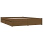 vidaXL Bett mit Schubladen Honigbraun 180x200 cm vidaXL Bett mit Schubladen Honigbraun 180x200 cm