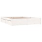 vidaXL Bett mit Schubladen Weiß 140x200 cm vidaXL Bett mit Schubladen Weiß 140x200 cm