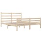 vidaXL Massivholzbett Kiefer 135x190 cm vidaXL Massivholzbett Kiefer 135x190 cm