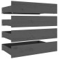 vidaXL Bett mit Schubladen Grau 150x200 cm vidaXL Bett mit Schubladen Grau 150x200 cm