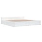 vidaXL Bett mit Schubladen Weiß 180x200 cm vidaXL Bett mit Schubladen Weiß 180x200 cm