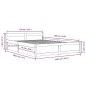 vidaXL Bett mit Schubladen Schwarz 135x190 cm vidaXL Bett mit Schubladen Schwarz 135x190 cm