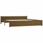 vidaXL Bett mit Schubladen Honigbraun 200x200 cm vidaXL Bett mit Schubladen Honigbraun 200x200 cm