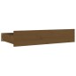 vidaXL Bett mit Schubladen Honigbraun 200x200 cm vidaXL Bett mit Schubladen Honigbraun 200x200 cm