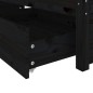 vidaXL Bett mit Schubladen Schwarz 140x200 cm vidaXL Bett mit Schubladen Schwarz 140x200 cm