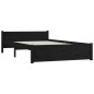 vidaXL Bett mit Schubladen Schwarz 120x190 cm vidaXL Bett mit Schubladen Schwarz 120x190 cm