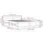 vidaXL Bett mit Schubladen Schwarz 120x190 cm vidaXL Bett mit Schubladen Schwarz 120x190 cm