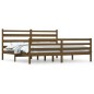 vidaXL Massivholzbett Kiefer 200x200 cm Honigbraun vidaXL Massivholzbett Kiefer 200x200 cm Honigbraun