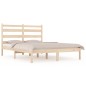 vidaXL Massivholzbett Kiefer 135x190 cm vidaXL Massivholzbett Kiefer 135x190 cm