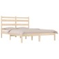 vidaXL Massivholzbett Kiefer 135x190 cm vidaXL Massivholzbett Kiefer 135x190 cm